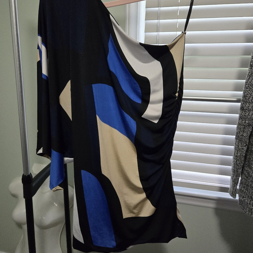 Y2k one shoulder top. Vintage